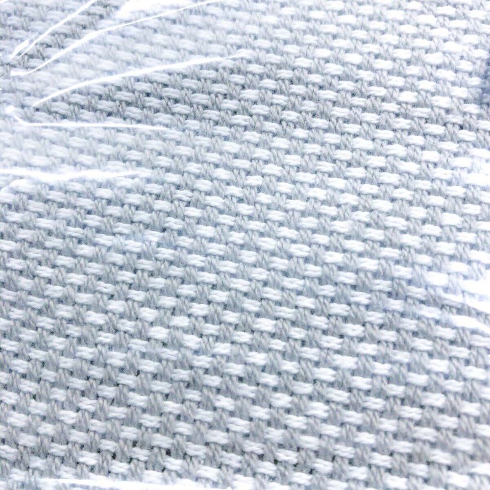 NWT Threshold Stripe Cotton Bed Blanket Grey White - Picture 8 of 8